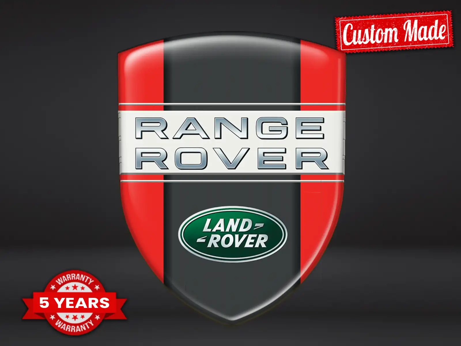 Land Rover Domed Emblem Max Resilient Elegant Pro Performance